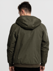Urban /// Hooded Cotton Zip Jacket