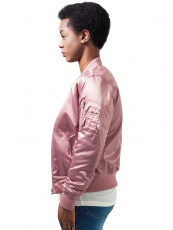 Urban /// Ladies Satin Bomber Jacket