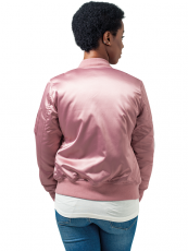 Urban /// Ladies Satin Bomber Jacket