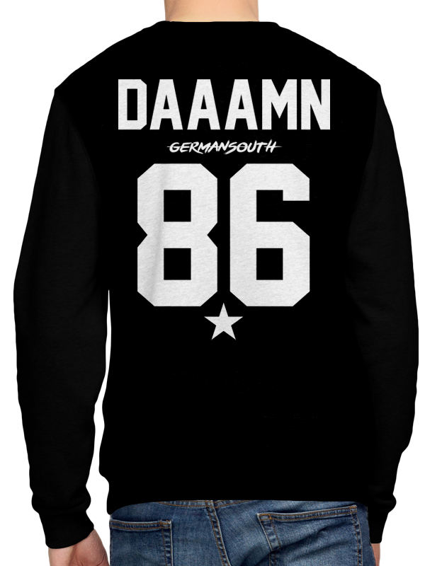 A Damn /// Special  /// CREWNECK BLACK