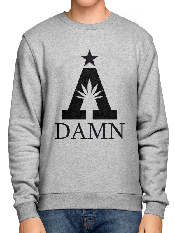 A Damn /// Special  /// CREWNECK GREY