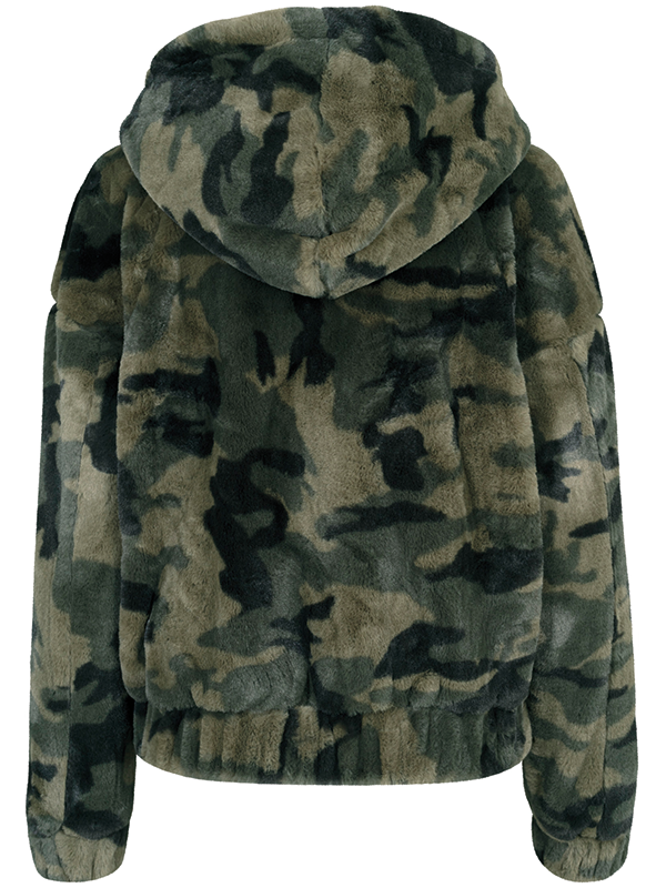 Urban /// Ladies Camo Teddy Jacket