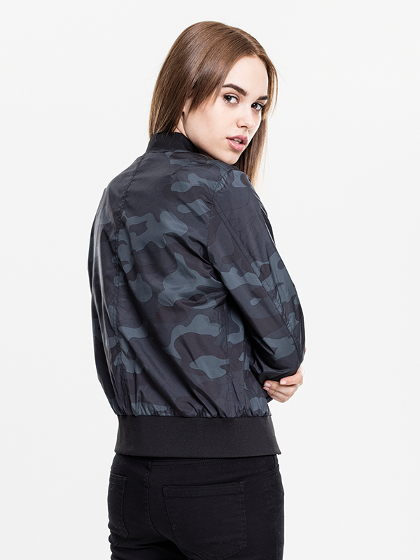 Urban /// Ladies Light Bomber Jacket Camo