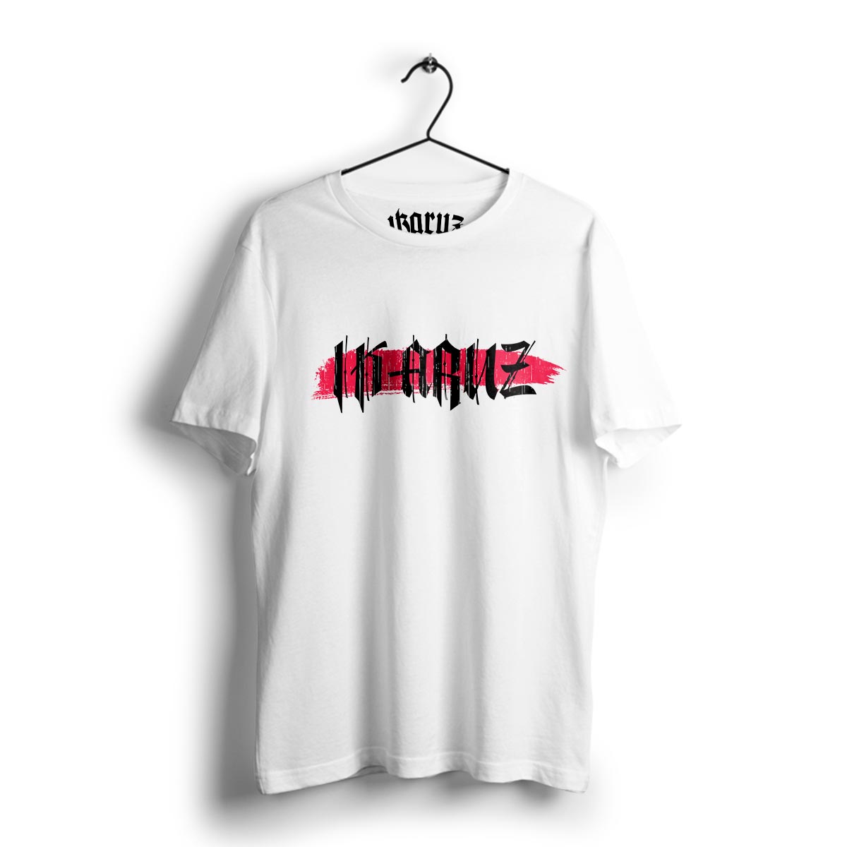 IKARUZ /// KISS /// WHITE SHIRT