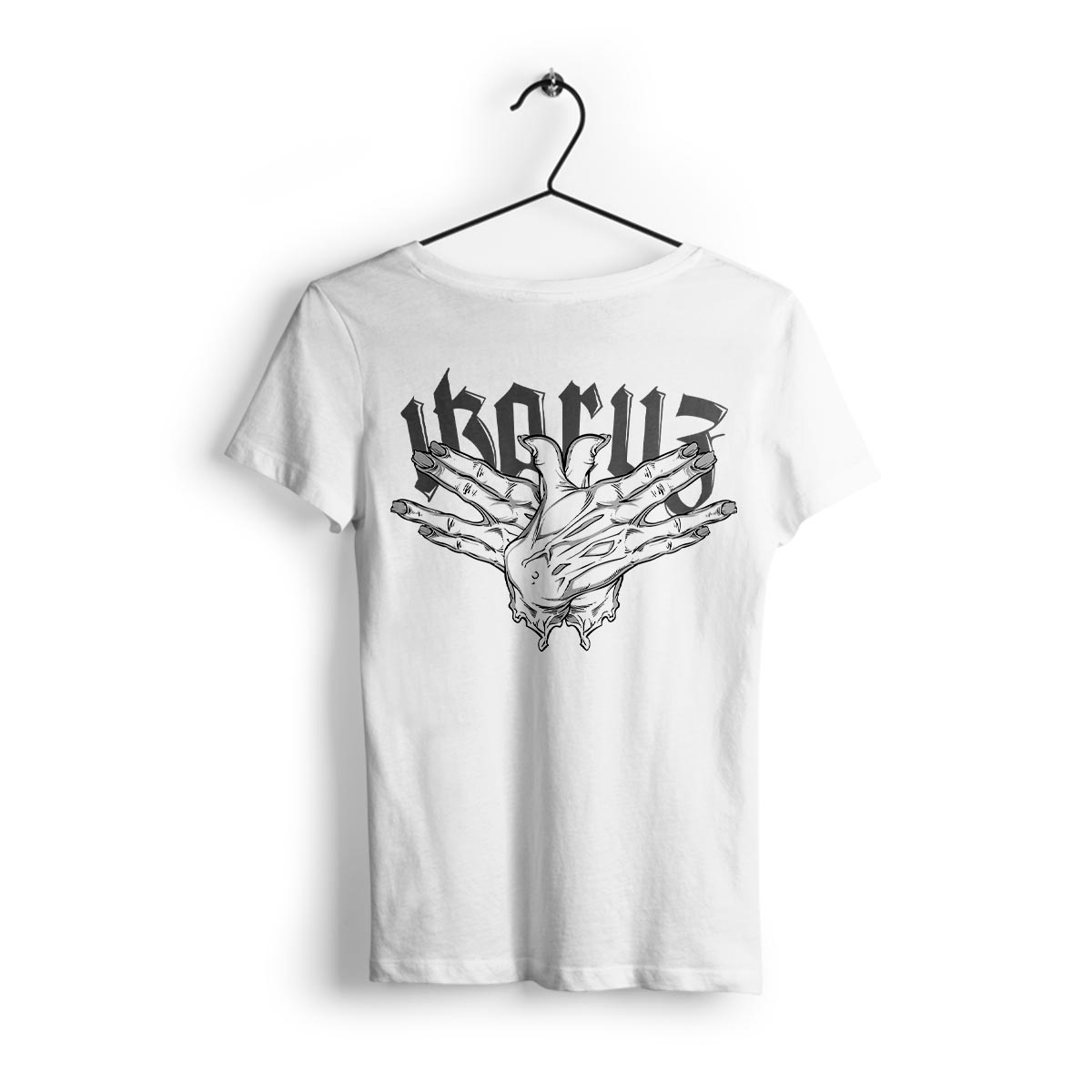 IKRZ /// HANDS /// WOMEN WHITESHIRT