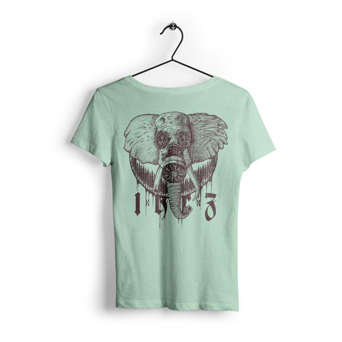 IKRZ /// ELEPHANT /// WOMEN MINTSHIRT
