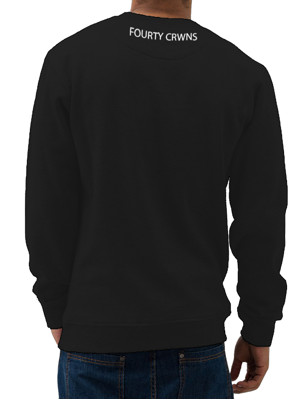 40CRWNS /// BLACK EDITION /// CREWNECK